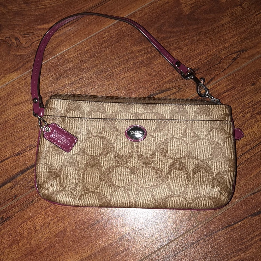Coach wristlet